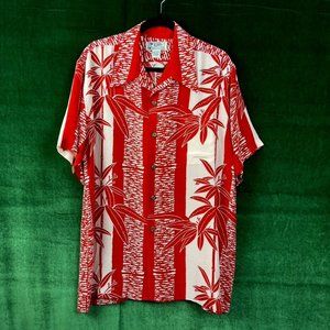 50's Style Modern Avanti Silk Hawaiian Shirt
